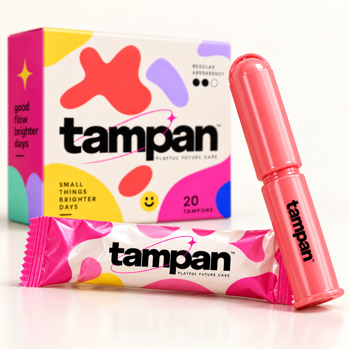 Tampan™ Regular Tampons — 20 Pack | Playful Future Care